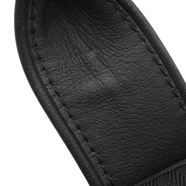 エルメス HERMES アカプルコ オディナトゥール ブラック トワルシェブロン レザー ビジネスバッグ シルバー金具 2WAY キャリーオンバッグ 付属品欠品