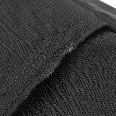 エルメス HERMES アカプルコ オディナトゥール ブラック トワルシェブロン レザー ビジネスバッグ シルバー金具 2WAY キャリーオンバッグ 付属品欠品