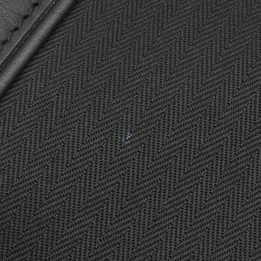 エルメス HERMES アカプルコ オディナトゥール ブラック トワルシェブロン レザー ビジネスバッグ シルバー金具 2WAY キャリーオンバッグ 付属品欠品