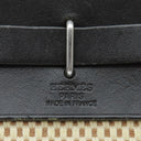 エルメス HERMES エールバッグ TPM ナチュラル×ブラック トワルGM トワルオフィシエ ヴァッシュハンター ショルダーバッグ シルバー金具 茶 黒