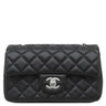 シャネル CHANEL ミニ マトラッセ 20 A69900 ブラック ラムスキン ショルダーバッグ シルバー金具 黒