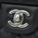 シャネル CHANEL ミニ マトラッセ 20 A69900 ブラック ラムスキン ショルダーバッグ シルバー金具 黒