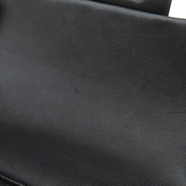 シャネル CHANEL ミニ マトラッセ 20 A69900 ブラック ラムスキン ショルダーバッグ シルバー金具 黒