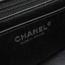 シャネル CHANEL ミニ マトラッセ 20 A69900 ブラック ラムスキン ショルダーバッグ シルバー金具 黒