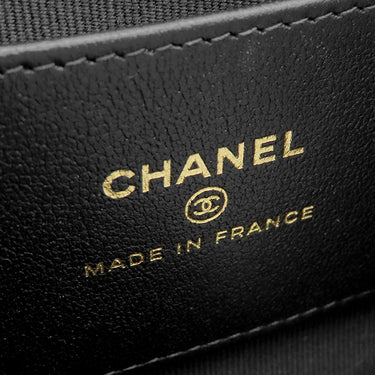 シャネル CHANEL ココマーク ハーフムーン ブラック ラムスキン 2WAYバッグ ゴールド金具 トップハンドル ショルダー