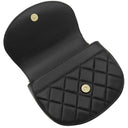 シャネル CHANEL ココマーク ハーフムーン ブラック ラムスキン 2WAYバッグ ゴールド金具 トップハンドル ショルダー