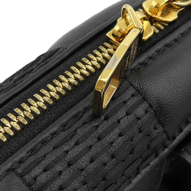 ルイヴィトン LOUIS VUITTON トロカ PM M59116 ブラック レザー ショルダーバッグ ゴールド金具 黒 チェーンストラップ欠品