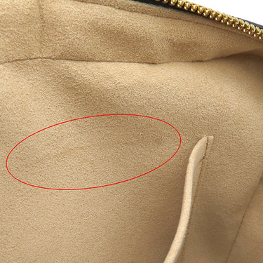 ルイヴィトン LOUIS VUITTON トロカ PM M59116 ブラック レザー ショルダーバッグ ゴールド金具 黒 チェーンストラップ欠品