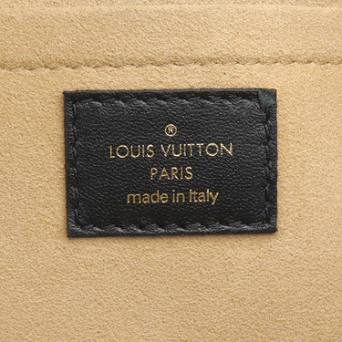 ルイヴィトン LOUIS VUITTON トロカ PM M59116 ブラック レザー ショルダーバッグ ゴールド金具 黒 チェーンストラップ欠品