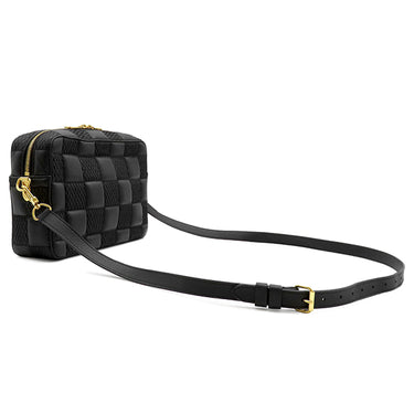 ルイヴィトン LOUIS VUITTON トロカ PM M59116 ブラック レザー ショルダーバッグ ゴールド金具 黒 チェーンストラップ欠品