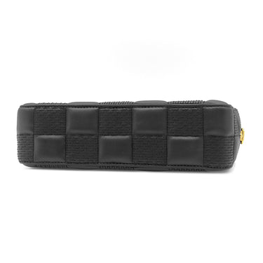 ルイヴィトン LOUIS VUITTON トロカ PM M59116 ブラック レザー ショルダーバッグ ゴールド金具 黒 チェーンストラップ欠品