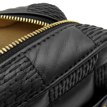 ルイヴィトン LOUIS VUITTON トロカ PM M59116 ブラック レザー ショルダーバッグ ゴールド金具 黒 チェーンストラップ欠品