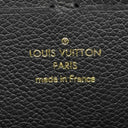 ルイヴィトン LOUIS VUITTON ポルトフォイユ クレマンス M60171 ノワール モノグラムアンプラント 長財布 ゴールド金具 黒 ラウンドファスナー