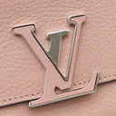ルイヴィトン LOUIS VUITTON ポルトフォイユ カプシーヌ M61250 ピンク×マグノリア レザー トリヨンレザー 長財布 シルバー金具 バイカラー