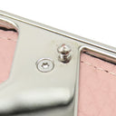 ルイヴィトン LOUIS VUITTON ポルトフォイユ カプシーヌ M61250 ピンク×マグノリア レザー トリヨンレザー 長財布 シルバー金具 バイカラー