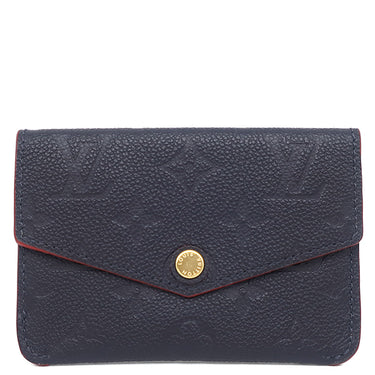 ルイヴィトン LOUIS VUITTON ポシェット クレ M62017 マリーヌルージュ モノグラムアンプラント コインケース ゴールド金具 キーフック付き