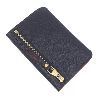 ルイヴィトン LOUIS VUITTON ポシェット クレ M62017 マリーヌルージュ モノグラムアンプラント コインケース ゴールド金具 キーフック付き