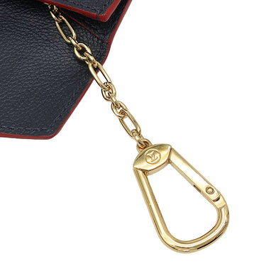 ルイヴィトン LOUIS VUITTON ポシェット クレ M62017 マリーヌルージュ モノグラムアンプラント コインケース ゴールド金具 キーフック付き