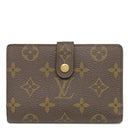 ルイヴィトン LOUIS VUITTON ポルトモネ ビエ ヴィエノワ M61663 モノグラム モノグラムキャンバス 二つ折り財布 ゴールド金具 茶 がま口
