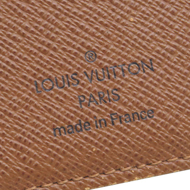 ルイヴィトン LOUIS VUITTON ポルトモネ ビエ ヴィエノワ M61663 モノグラム モノグラムキャンバス 二つ折り財布 ゴールド金具 茶 がま口