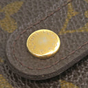 ルイヴィトン LOUIS VUITTON ポルトモネ ビエ ヴィエノワ M61663 モノグラム モノグラムキャンバス 二つ折り財布 ゴールド金具 茶 がま口
