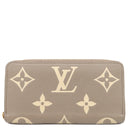 ルイヴィトン LOUIS VUITTON ジッピー ウォレット M28793 トゥルトレール クレーム モノグラムアンプラント 長財布 ゴールド金具 ラウンドファスナー