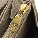 ルイヴィトン LOUIS VUITTON ジッピー ウォレット M28793 トゥルトレール クレーム モノグラムアンプラント 長財布 ゴールド金具 ラウンドファスナー