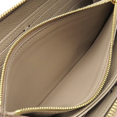 ルイヴィトン LOUIS VUITTON ジッピー ウォレット M28793 トゥルトレール クレーム モノグラムアンプラント 長財布 ゴールド金具 ラウンドファスナー