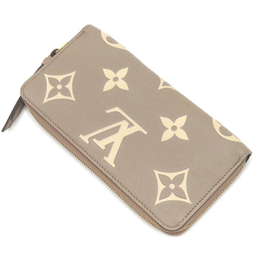 ルイヴィトン LOUIS VUITTON ジッピー ウォレット M28793 トゥルトレール クレーム モノグラムアンプラント 長財布 ゴールド金具 ラウンドファスナー