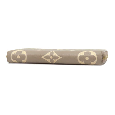 ルイヴィトン LOUIS VUITTON ジッピー ウォレット M28793 トゥルトレール クレーム モノグラムアンプラント 長財布 ゴールド金具 ラウンドファスナー