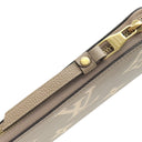 ルイヴィトン LOUIS VUITTON ジッピー ウォレット M28793 トゥルトレール クレーム モノグラムアンプラント 長財布 ゴールド金具 ラウンドファスナー