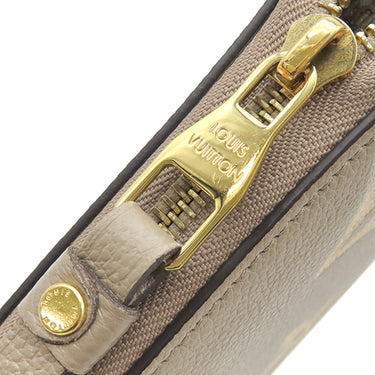 ルイヴィトン LOUIS VUITTON ジッピー ウォレット M28793 トゥルトレール クレーム モノグラムアンプラント 長財布 ゴールド金具 ラウンドファスナー