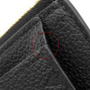 ルイヴィトン LOUIS VUITTON ポルトカルト ジップ M68339 ブラック モノグラムアンプラント コインケース ゴールド金具 黒 フラグメントケース