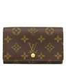 ルイヴィトン LOUIS VUITTON ポルトモネ ビエトレゾール M61730 モノグラム モノグラムキャンバス 二つ折り財布 ゴールド金具 茶
