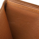 ルイヴィトン LOUIS VUITTON ポルトモネ ビエトレゾール M61730 モノグラム モノグラムキャンバス 二つ折り財布 ゴールド金具 茶