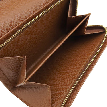ルイヴィトン LOUIS VUITTON ポルトモネ ビエトレゾール M61730 モノグラム モノグラムキャンバス 二つ折り財布 ゴールド金具 茶