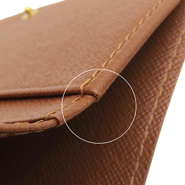 ルイヴィトン LOUIS VUITTON ポルトモネ ビエトレゾール M61730 モノグラム モノグラムキャンバス 二つ折り財布 ゴールド金具 茶