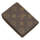 ルイヴィトン LOUIS VUITTON ポルトフォイユ ルー M81461 モノグラムリバース モノグラムキャンバス モノグラムリバースキャンバス 二つ折り財布 ゴールド金具 茶 コンパクト ラウンドファスナー
