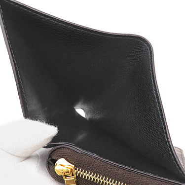 ルイヴィトン LOUIS VUITTON ポルトフォイユ ルー M81461 モノグラムリバース モノグラムキャンバス モノグラムリバースキャンバス 二つ折り財布 ゴールド金具 茶 コンパクト ラウンドファスナー