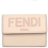 フェンディ FENDI ローマ マイクロ 8M0395 プードル レザー 三つ折り財布 ゴールド金具 コンパクト ウォレット