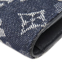 ルイヴィトン LOUIS VUITTON ポルトフォイユ ブラザ NM M80032 モノグラムタペストリー キャンバス モノグラムタペストリーキャンバス 長財布 紺 二つ折り