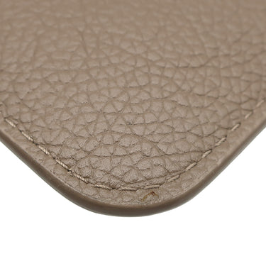 バレンシアガ BALENCIAGA ロゴ コインケース 594324 ブラウン レザー コインケース シルバー金具 茶 小銭入れ 鍵入れ キーリング付き