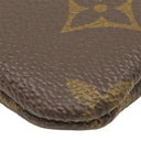 ルイヴィトン LOUIS VUITTON ポシェット クレ M62650 モノグラム モノグラムキャンバス コインケース ゴールド金具 茶 小銭入れ キーチェーン付き