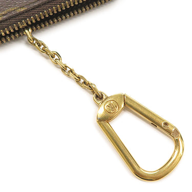 ルイヴィトン LOUIS VUITTON ポシェット クレ M62650 モノグラム モノグラムキャンバス コインケース ゴールド金具 茶 小銭入れ キーチェーン付き