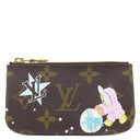 ルイヴィトン LOUIS VUITTON ポシェット クレ M12229 モノグラム×アズールフロスト モノグラムキャンバス コインケース キーチェーン付き ヴィヴィエンヌ