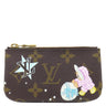 ルイヴィトン LOUIS VUITTON ポシェット クレ M12229 モノグラム×アズールフロスト モノグラムキャンバス コインケース キーチェーン付き ヴィヴィエンヌ