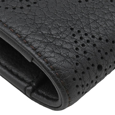 ルイヴィトン LOUIS VUITTON ポルトフォイユ アメリア M95549 ブラック モノグラムマヒナ 三つ折り財布 ゴールド金具 長財布