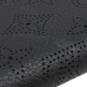 ルイヴィトン LOUIS VUITTON ポルトフォイユ アメリア M95549 ブラック モノグラムマヒナ 三つ折り財布 ゴールド金具 長財布