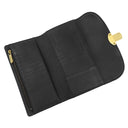 ルイヴィトン LOUIS VUITTON ポルトフォイユ アメリア M95549 ブラック モノグラムマヒナ 三つ折り財布 ゴールド金具 長財布