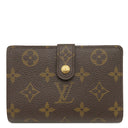ルイヴィトン LOUIS VUITTON ポルトモネ ビエ ヴィエノワ M61663 モノグラム モノグラムキャンバス 二つ折り財布 ゴールド金具 茶 がま口